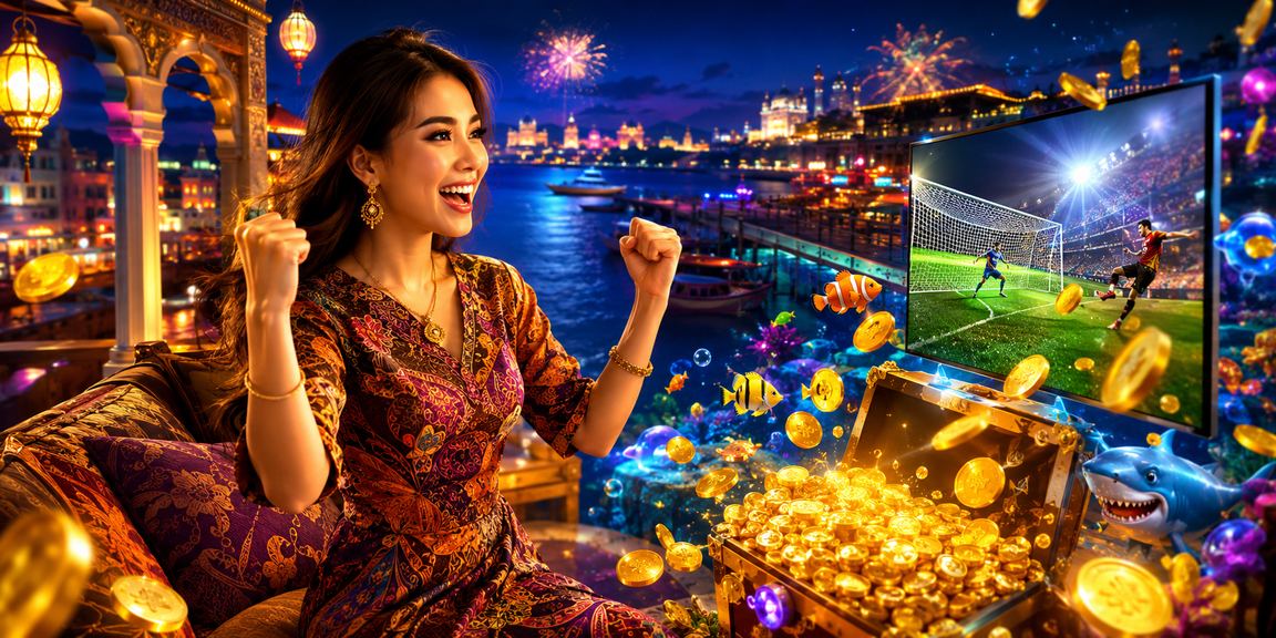 Permainan slot bertema memancing di Terengganu dengan reka bentuk batik 47150